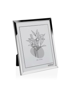 Cadre Photos Versa Argenté Métal Minimaliste 1 x 25,5 x 20,5 cm