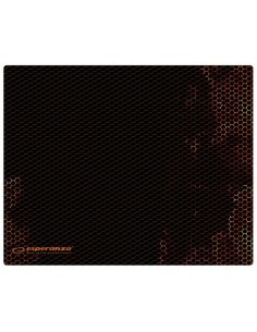 Tapis Antidérapant Esperanza EGP101R Noir Orange Imprimé