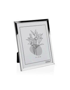 Cadre Photos Versa Argenté Métal Minimaliste 1 x 20,5 x 15,5 cm