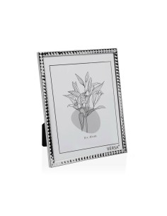 Cadre Photos Versa Argenté Métal Minimaliste 1 x 20,5 x 15,5 cm