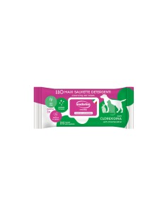 Lingettes humides pour animaux domestiques Inodorina Refresh 110 Unités