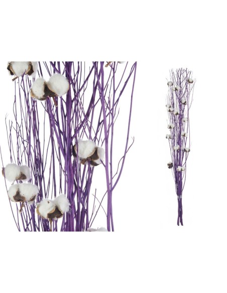 Bouquets Coton Violet 10 x 100 x 18 cm (18 Unités)