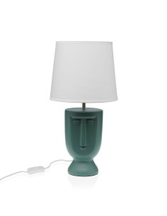 Lampe de bureau Versa Vert Céramique 60 W 22 x 42,8 cm