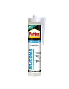 Silicone Pattex Silicon 5 Universel Transparent 280 ml