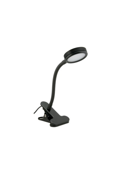 Flexo/Lampe de bureau Securit Pince Noir 31 x 7,5 x 11 cm