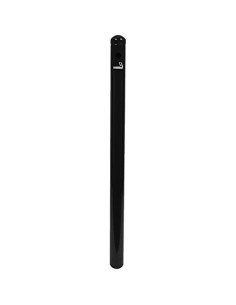 Cendrier Securit Poteau Acier inoxydable Noir 100,5 x 6,8 x 6,8 cm