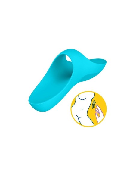 Vibrateur à doigts Orb Satisfyer 4004075 Bleu