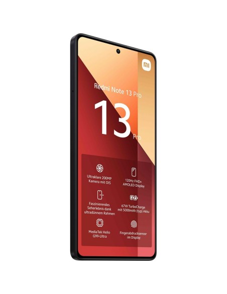 Smartphone Xiaomi Redmi Note 13 Pro 6,67" 8 GB RAM 256 GB Noir
