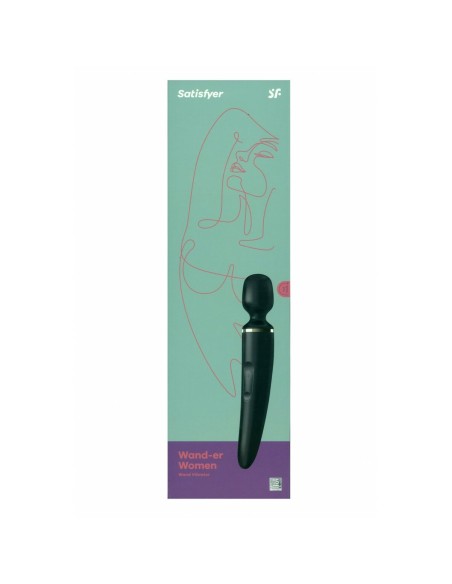 Vibromasseur Satisfyer WAND-ER WOMEN Noir XXL