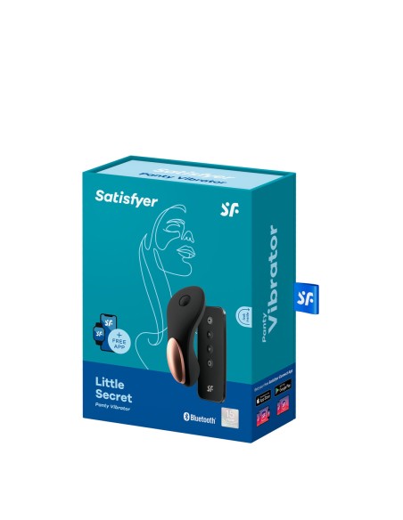 Vibromasseur Satisfyer Little Secret Panty Noir