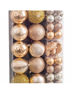 Boules de Noël Doré (50 Unités) 2