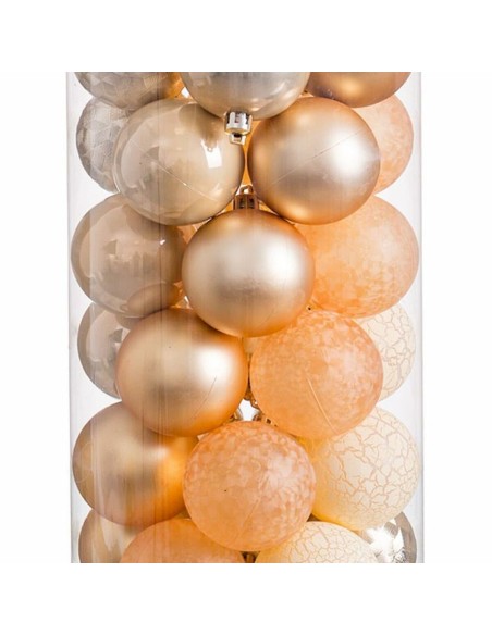 Boules de Noël Doré 6 x 6 x 6 cm (40 Unités)