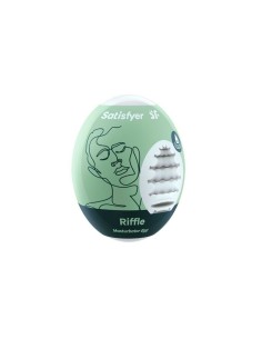 Œuf Masturbateur Satisfyer Riffle Vert