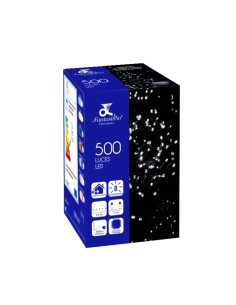 Guirlande lumineuse LED 25 m Bleu Blanc 6 W Noël 2