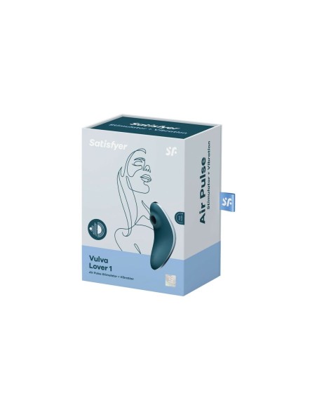 Aspirateur à clitoris Satisfyer Lover 1 Bleu