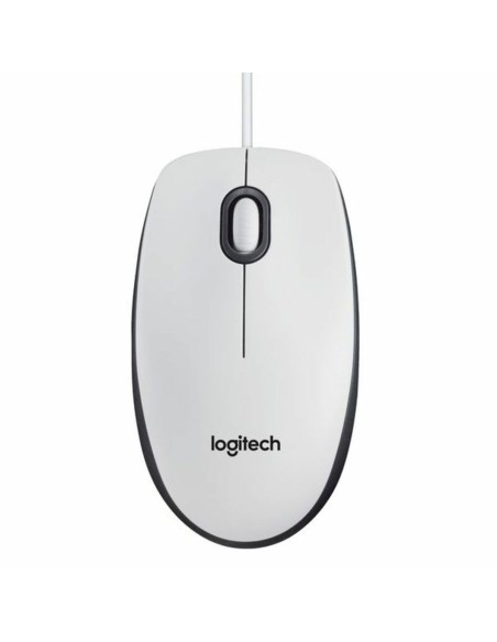 Souris Optique Logitech 910-003360 800 dpi Blanc Monochrome (1 Unité)