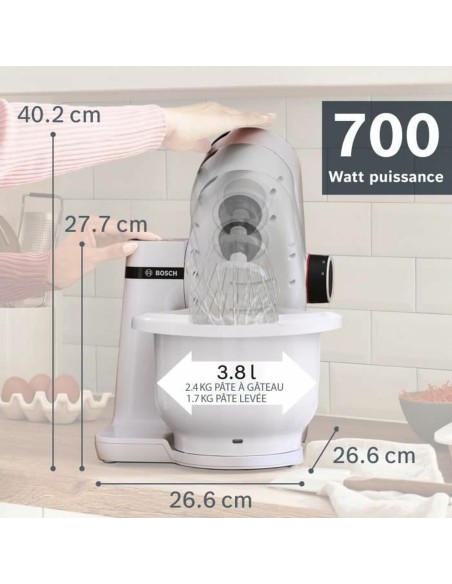 Robot culinaire BOSCH Serie 2 MUMS2AW21 Blanc 700 W 3,8 L