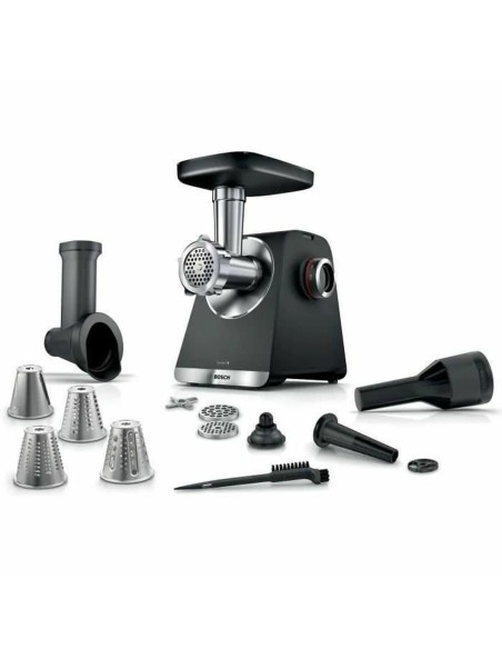 Hachoir BOSCH Serie 6 MFWS640B Noir Acier inoxydable Plastique 500 W 350 ml 1,3 Kg/min