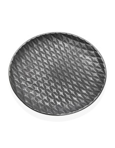 Centre de Table Versa Argenté 40 x 3 x 40 cm