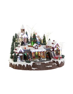 Décorations de Noël DKD Home Decor Multicouleur Résine 47 x 35 x 33 cm