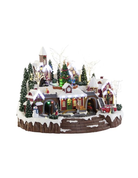 Décorations de Noël DKD Home Decor Multicouleur Résine 47 x 35 x 33 cm