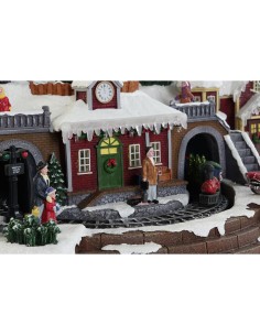 Décorations de Noël DKD Home Decor Multicouleur Résine 47 x 35 x 33 cm 2