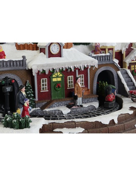 Décorations de Noël DKD Home Decor Multicouleur Résine 47 x 35 x 33 cm