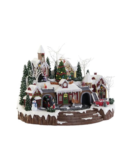 Décorations de Noël DKD Home Decor Multicouleur Résine 47 x 35 x 33 cm