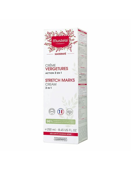 Lotion corporelle anti-vergetures Mustela 1667809 3-en-1 250 ml