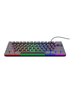 Clavier pour jeu Trust GXT 867 Acira Noir Multicouleur QWERTY Qwerty US 2