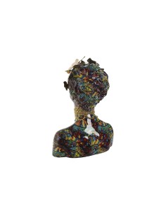 Figurine Décorative Home ESPRIT Multicouleur Buste 26 x 18,50 x 37 cm 26 x 18,5 x 34 cm 2