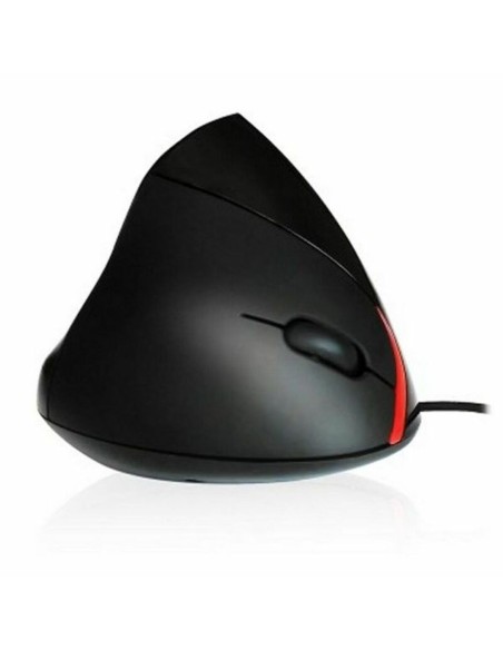 Souris Optique Ergonomique Ewent EW3156 1000 dpi USB Noir Noir/Rouge Rouge/Noir