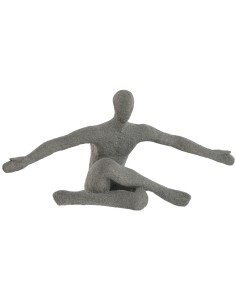 Figurine Décorative Home ESPRIT Gris 57 x 19,5 x 26,8 cm
