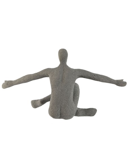 Figurine Décorative Home ESPRIT Gris 57 x 19,5 x 26,8 cm