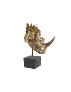 Figurine Décorative Home ESPRIT Noir Doré 33 x 24 x 43,5 cm