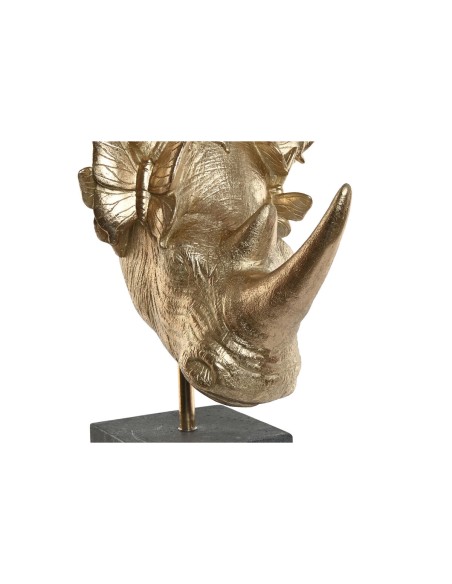 Figurine Décorative Home ESPRIT Noir Doré 33 x 24 x 43,5 cm