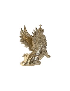 Figurine Décorative Home ESPRIT Doré Lion 20 x 10,5 x 17,5 cm 29 x 13 x 25 cm (2 Unités) 2