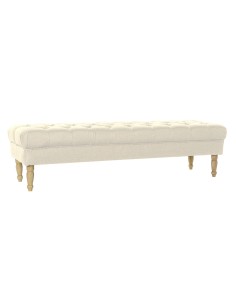Banquette Home ESPRIT Crème Polyester Bois