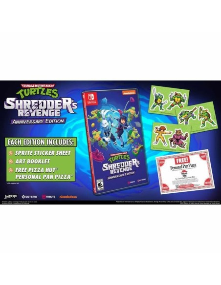 Jeu vidéo pour Switch Just For Games TMNT: Shredder's Revenge - Anniversary Edition