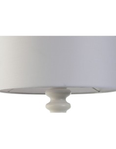Lampe de bureau Home ESPRIT Blanc Métal 30 x 30 x 50 cm 2