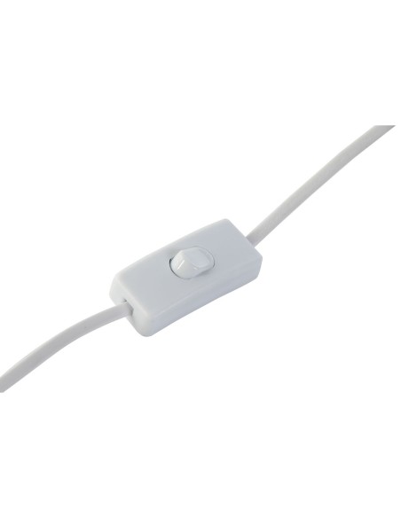 Lampe de bureau Home ESPRIT Blanc Métal 30 x 30 x 50 cm