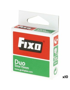 Ruban adhésif double face Fixo 15 mm x 5 m (10 Unités)