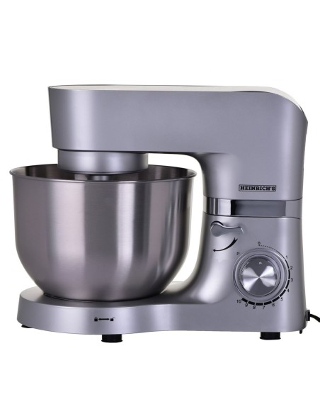 Robot culinaire Heinrich's HKM 6278 srebrny Acier 1300 W 6,5 L