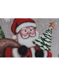 Coussin DKD Home Decor Noël Multicouleur Polyester 40 x 10 x 40 cm (2 Unités) 2