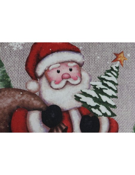 Coussin DKD Home Decor Noël Multicouleur Polyester 40 x 10 x 40 cm (2 Unités)
