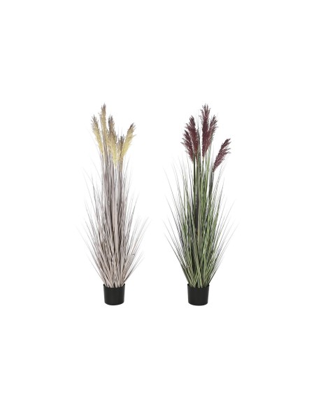 Plante décorative Home ESPRIT PVC Polyéthylène 45 x 45 x 150 cm (2 Unités)