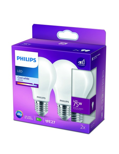 Lampe LED Philips 75 W E A++ (4000 K)