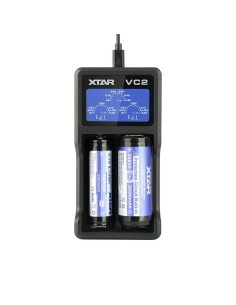 Chargeur de batterie Xtar VC2 Litio Ion Piles x 2 2