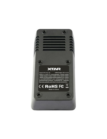 Chargeur de batterie Xtar VC2 Litio Ion Piles x 2