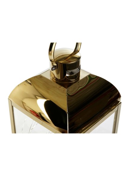 Lanterne DKD Home Decor Doré Acier inoxydable 15 x 14 x 36 cm